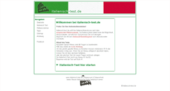 Desktop Screenshot of italienisch.net