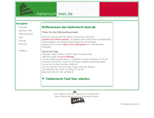 Tablet Screenshot of italienisch.net